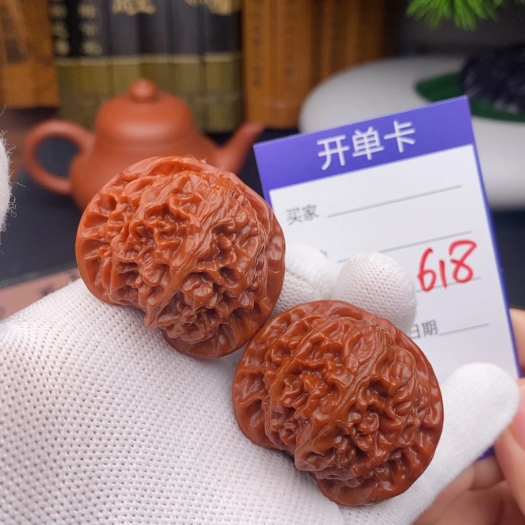 文玩核桃把件41宫灯618