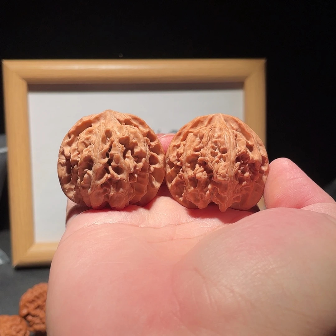 吊坠文玩核桃41全品苹果园