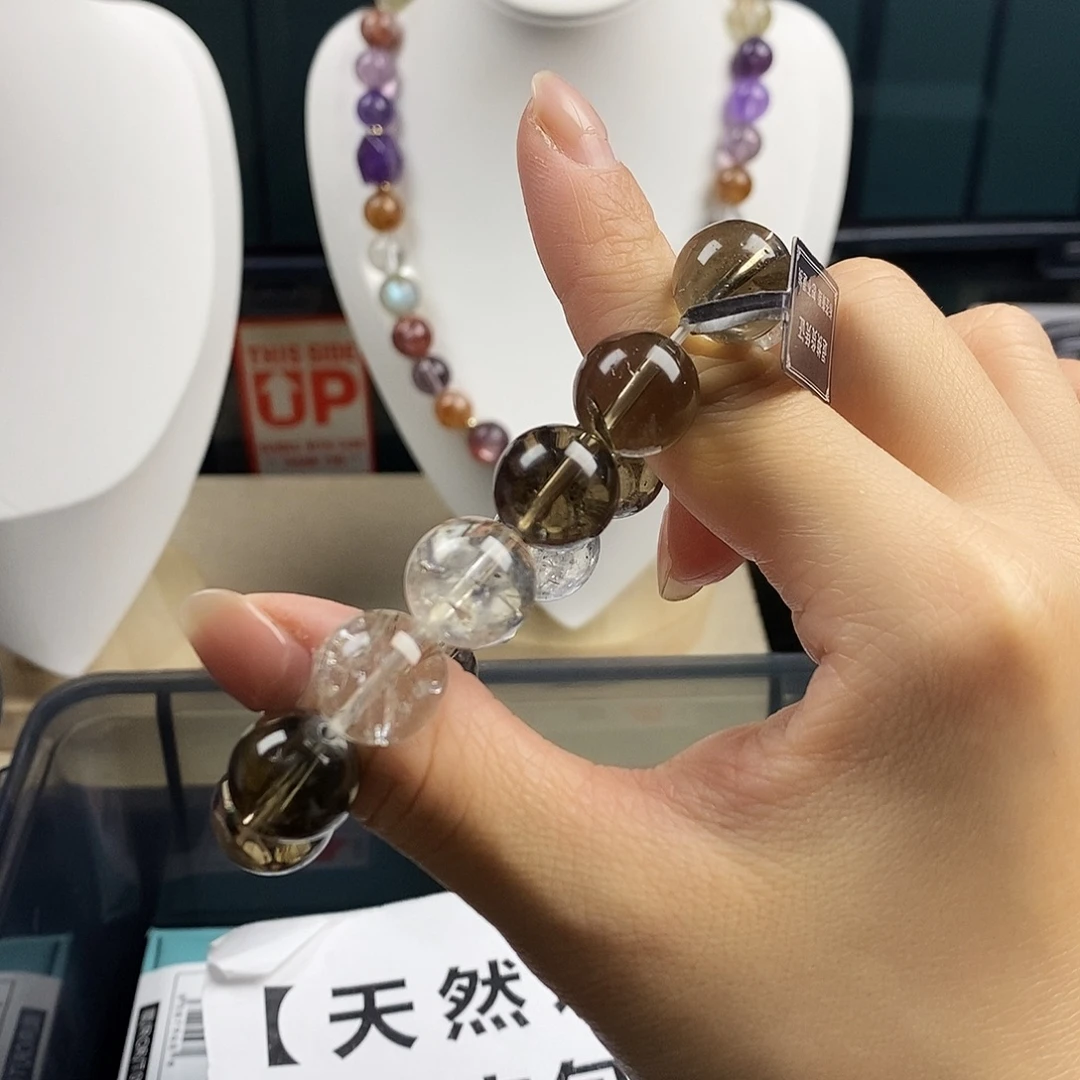 手链水晶银S925镶嵌