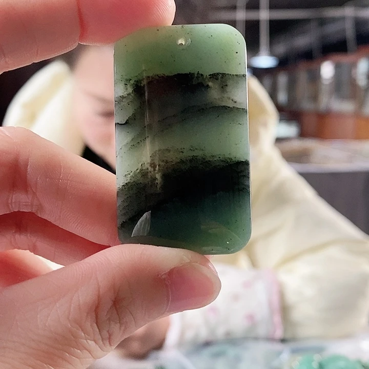 密玉（石英质玉）手链未镶嵌