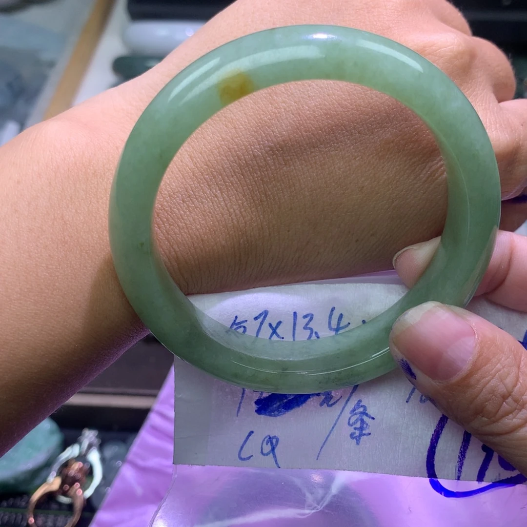 未镶嵌定制翡翠手镯57