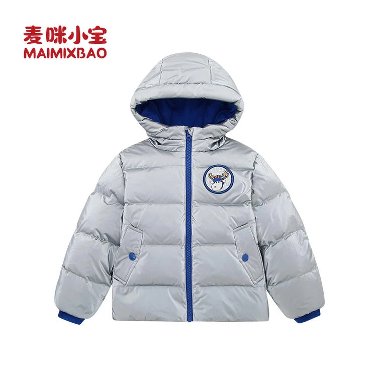 【羽绒服清仓】麦咪小宝男女冬季长款羽绒外套鸭绒TY234045保暖时尚