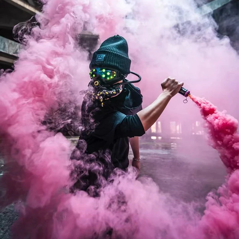 网红拍照神器户外手持烟雾棒彩色粉末拍照神器徒步旅氛道具