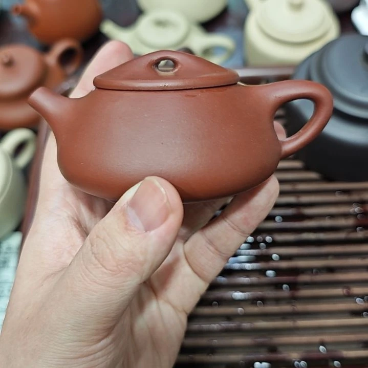 紫砂茶壶.红皮龙景舟130cc