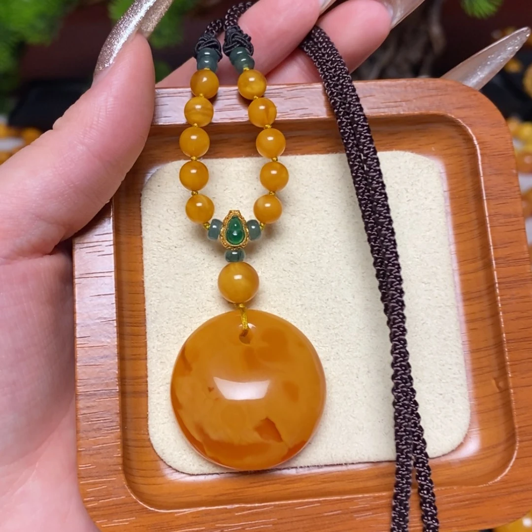 【闪购商品】未镶嵌颈饰蜜蜡项链
