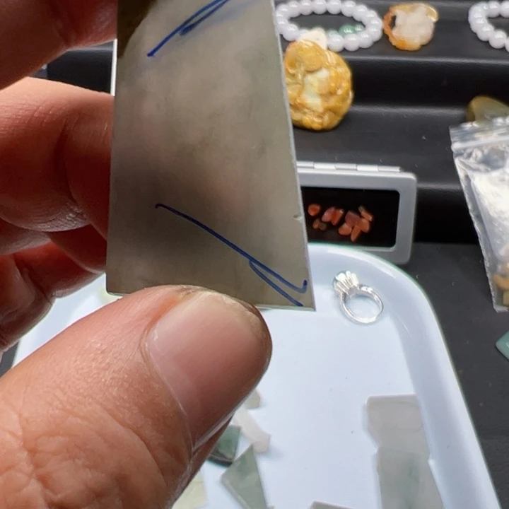 翡翠配石天然A货缅甸翡翠冰种