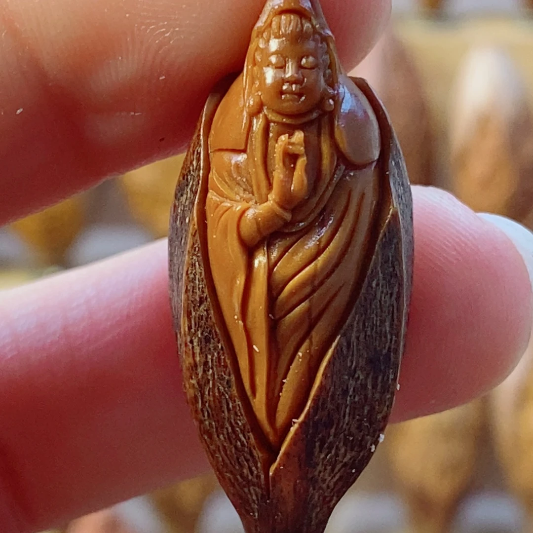 橄榄核手串/手链紫皮观音