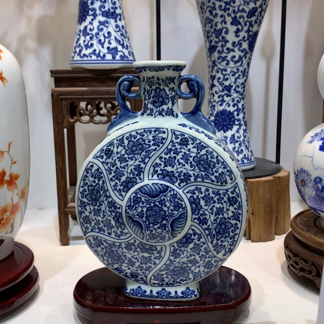 景德镇陶瓷花瓶摆件