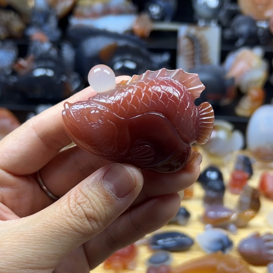 玛瑙/玉髓未镶嵌把件