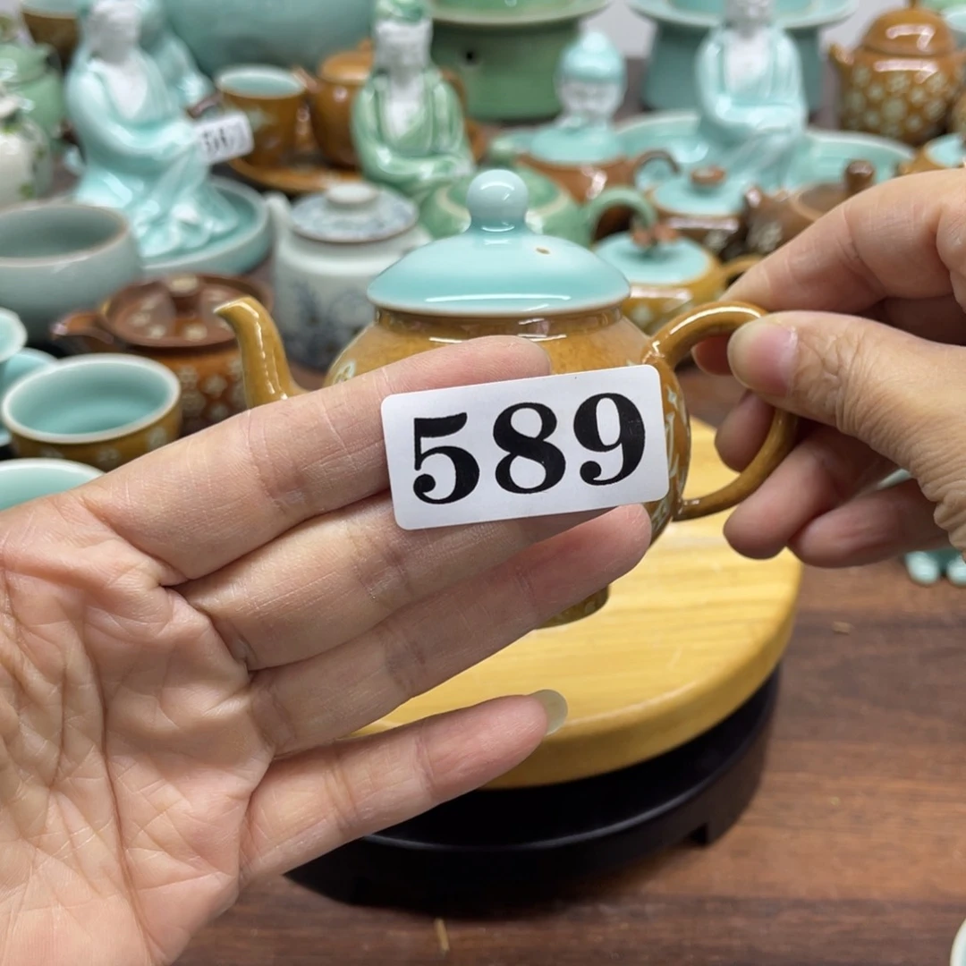 微瑕特价（VV）壶青瓷