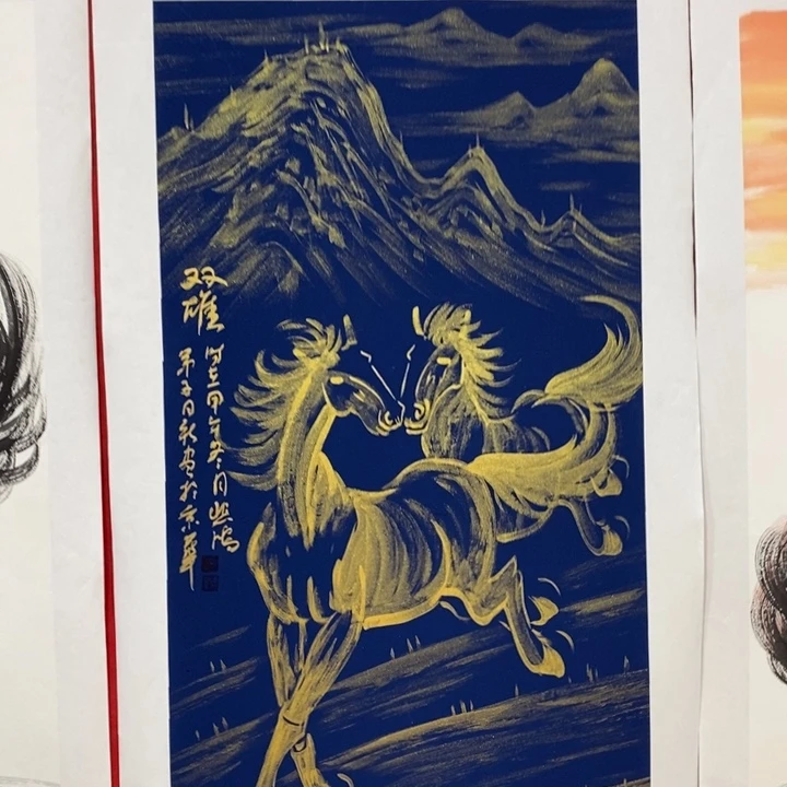 日新画作欣赏作品