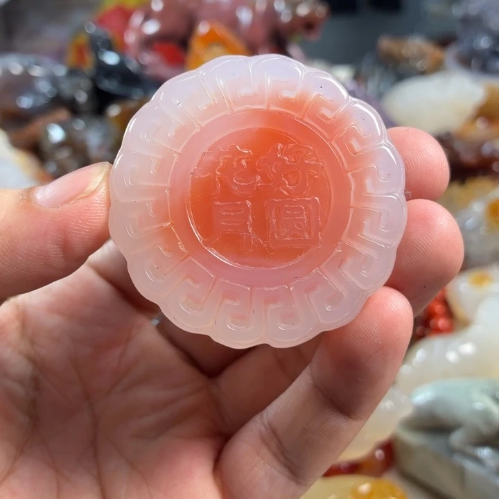 玛瑙/玉髓未镶嵌吊坠(不含链)