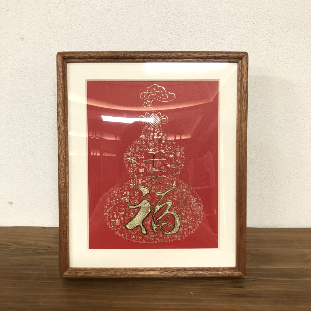 BORCH/博瑞奇福禄相随铜雕挂画空间装饰摆件（09233）