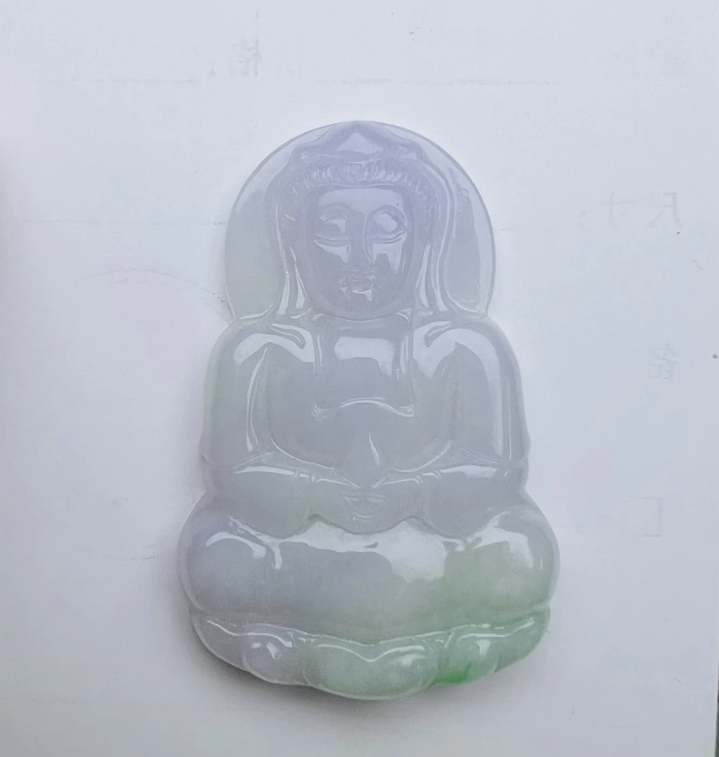 缅甸翡翠A货正装观音