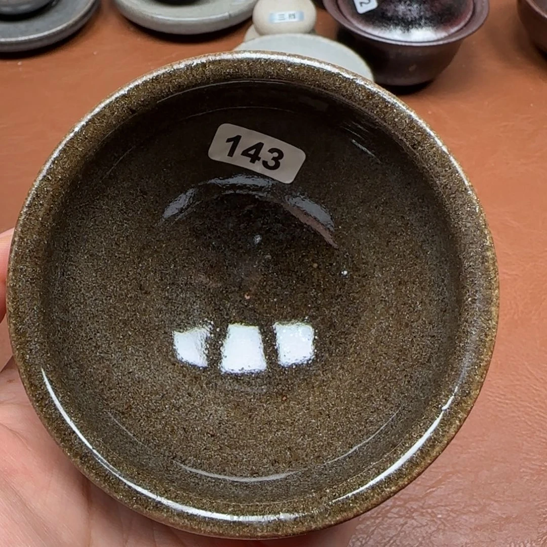 茶盏龙窑柴烧原矿原釉（微瑕）143