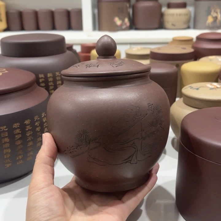 紫砂茶叶罐紫砂茶叶罐