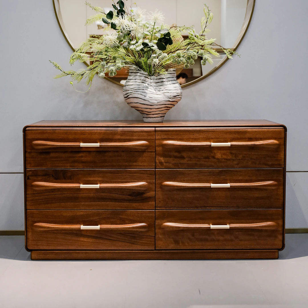 （大利家具）002-Z8806轻奢斗柜六斗柜储物柜收纳柜