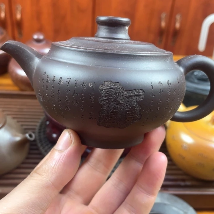 茶壶紫砂处理一把