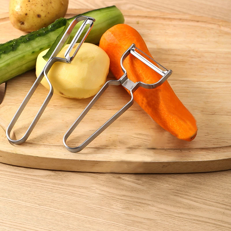 多功能不锈钢削皮刀家用厨房小工具土豆瓜果削皮器水果刮皮刀