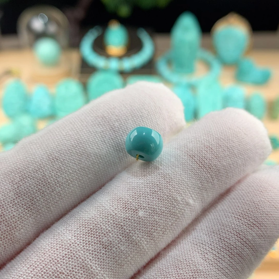 绿松石未镶嵌配珠卡8.5