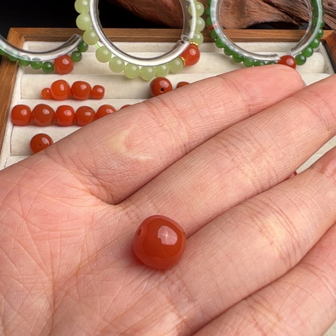 南红玛瑙未镶嵌珠宝奇石10.1mm。999