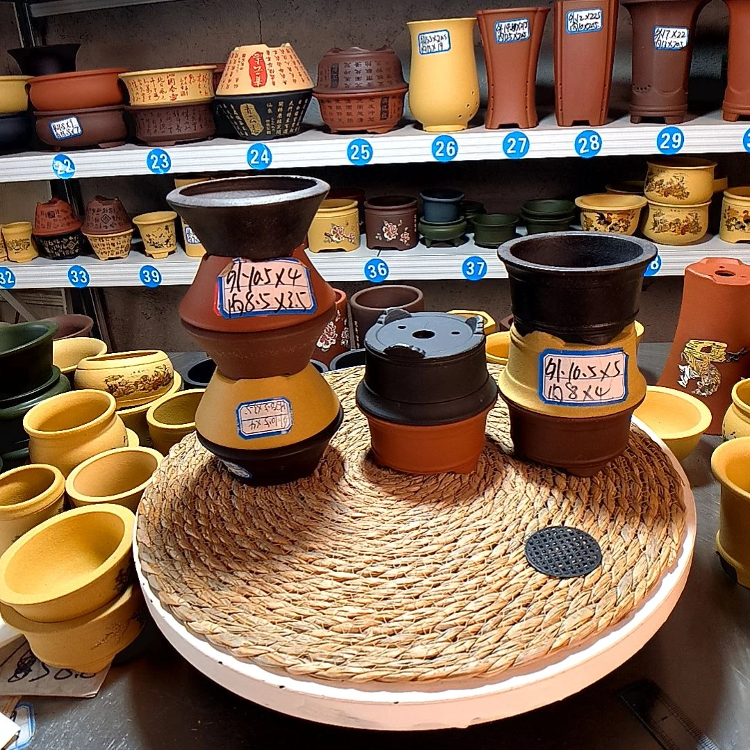 宜兴紫砂紫砂花盆花盆