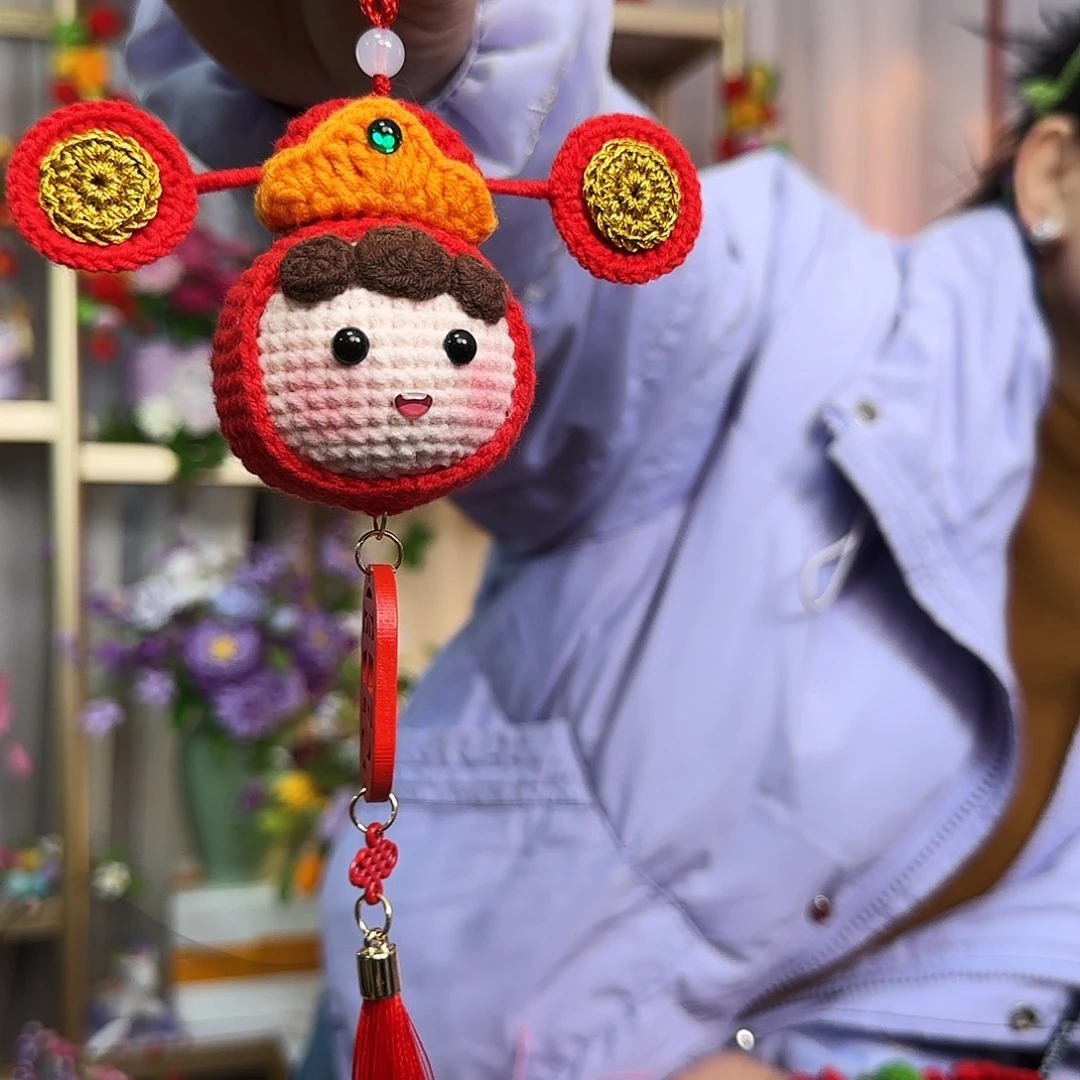 手工钩织设计挂件