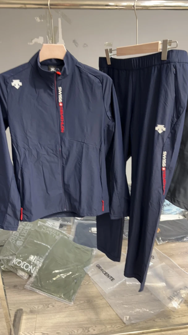 迪桑特速干套装运动服瑞士联名款