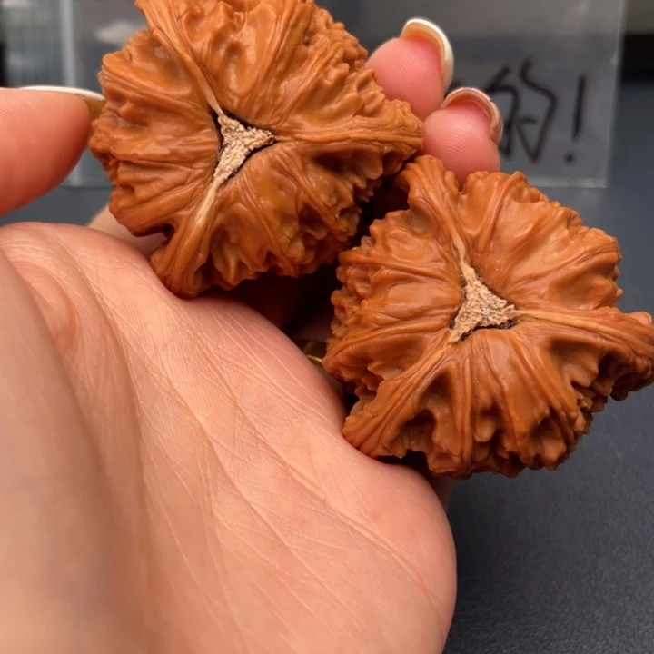 是***啊文玩核桃吊坠白狮子