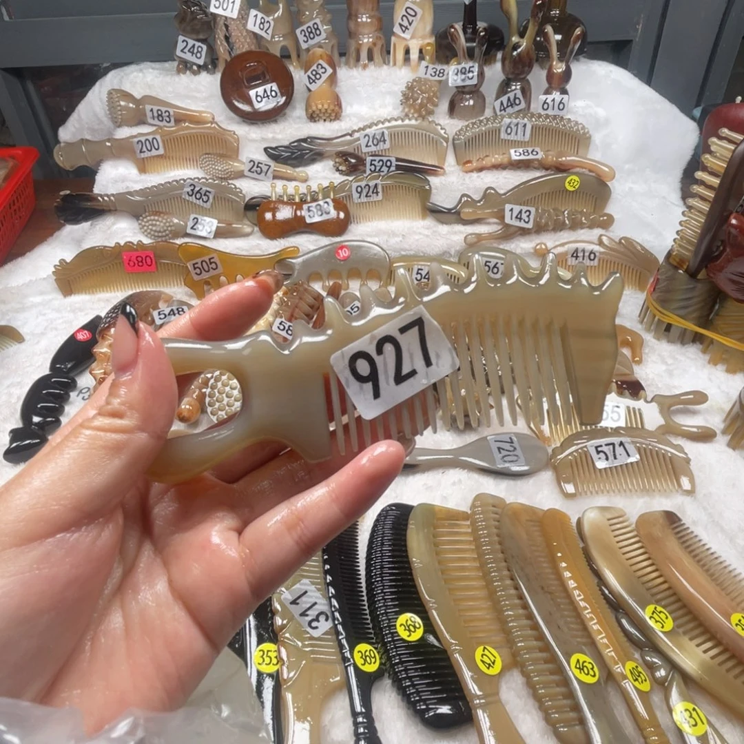植***）牛角梳牛角福利款
