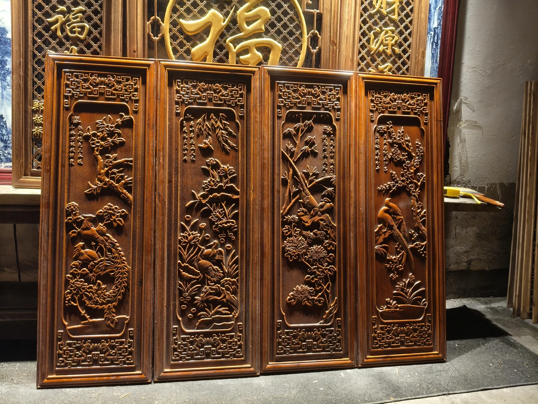春夏秋冬，四季花鸟
