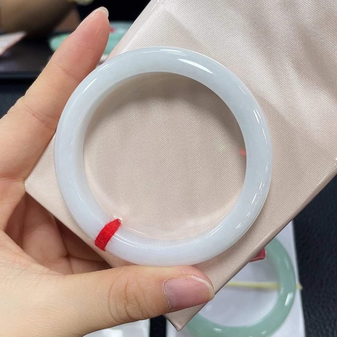 翡翠未镶嵌手镯天然缅甸A货翡翠手镯8号
