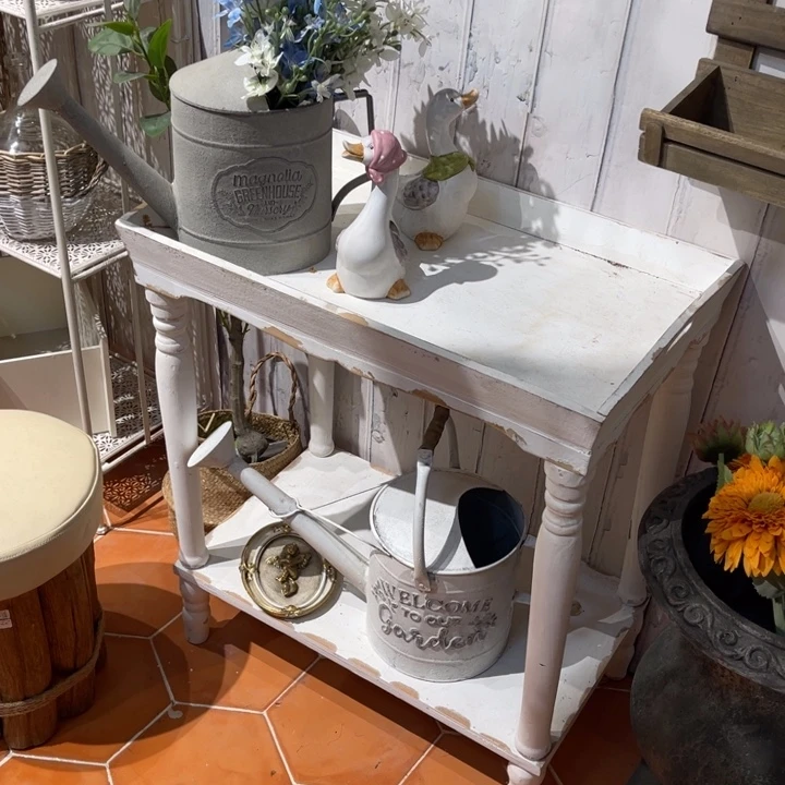 木63*39*71花架实木安提克斯