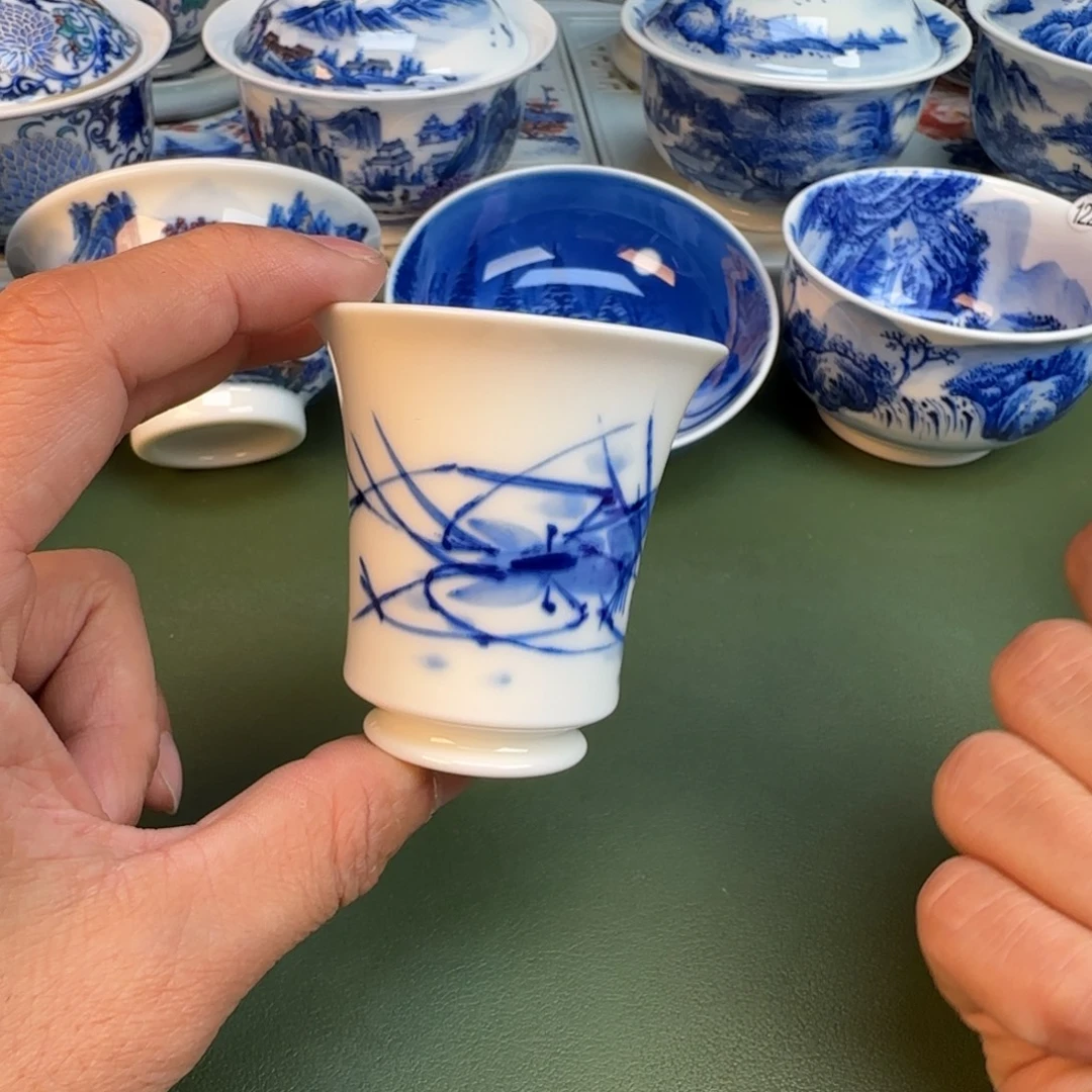 陶纯手工纯手绘茶具389