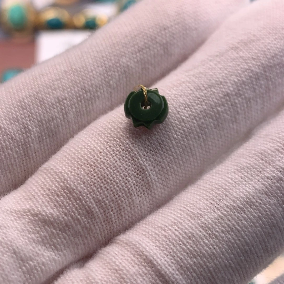 绿松石未镶嵌绿松石7mm