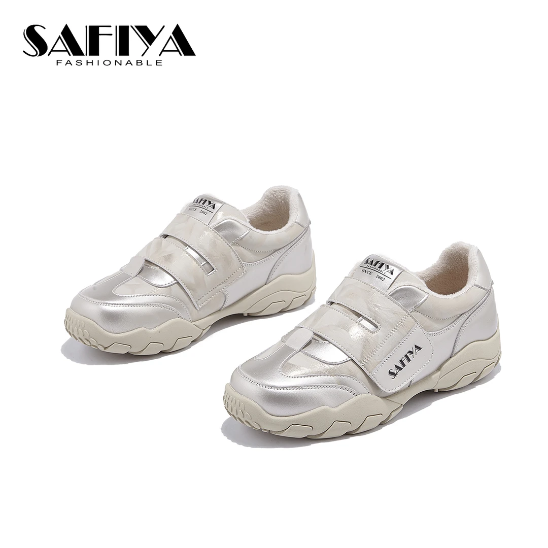 索菲娅Safiya2025冬季新款时尚百搭舒适保暖休闲女鞋SFD4112D78