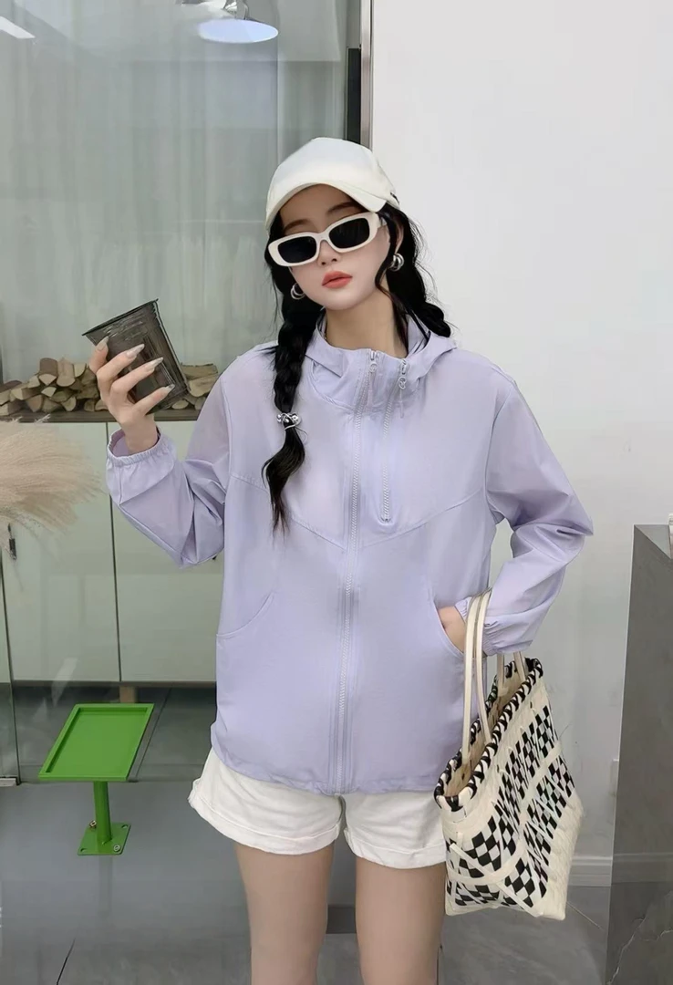 807 夏季女士连帽防晒衣 F80 三楼