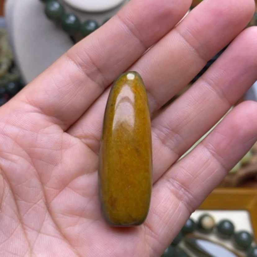 【闪购商品】颈饰未镶嵌和田玉牧*