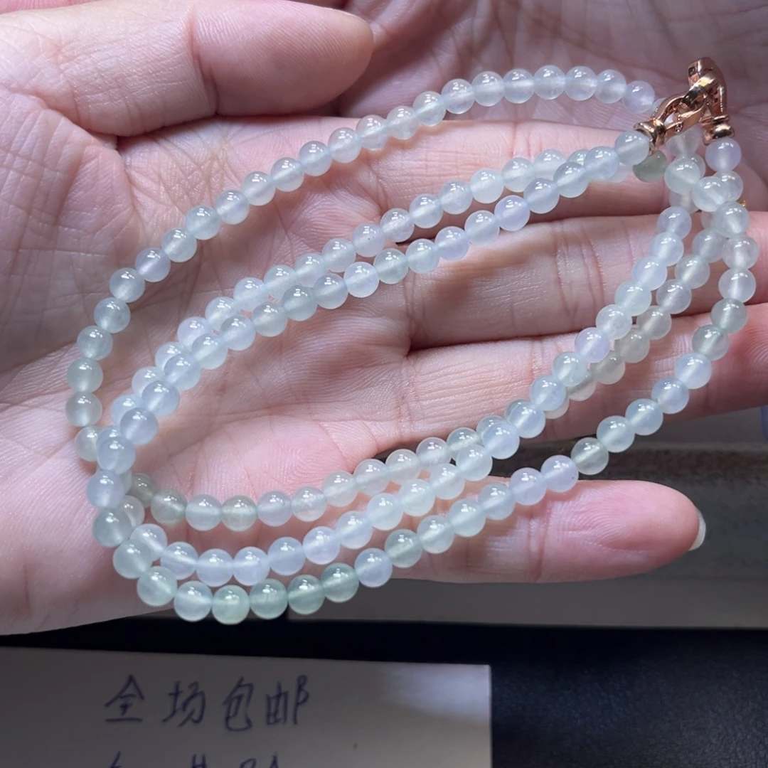 翡翠未镶嵌颈饰缅甸翡翠卡4.3