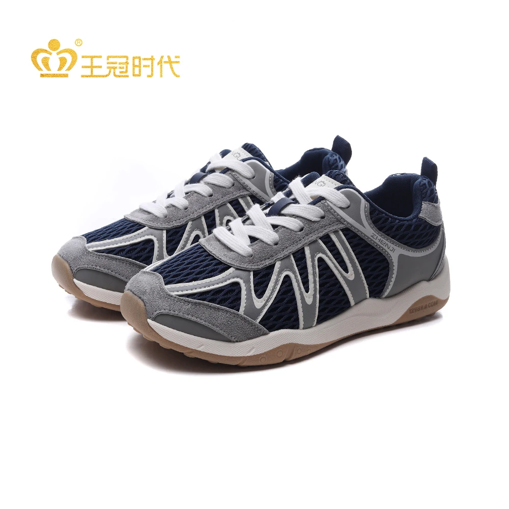 平跟系带防滑夏季女款透气时尚休闲鞋女士运动鞋轻便跑步