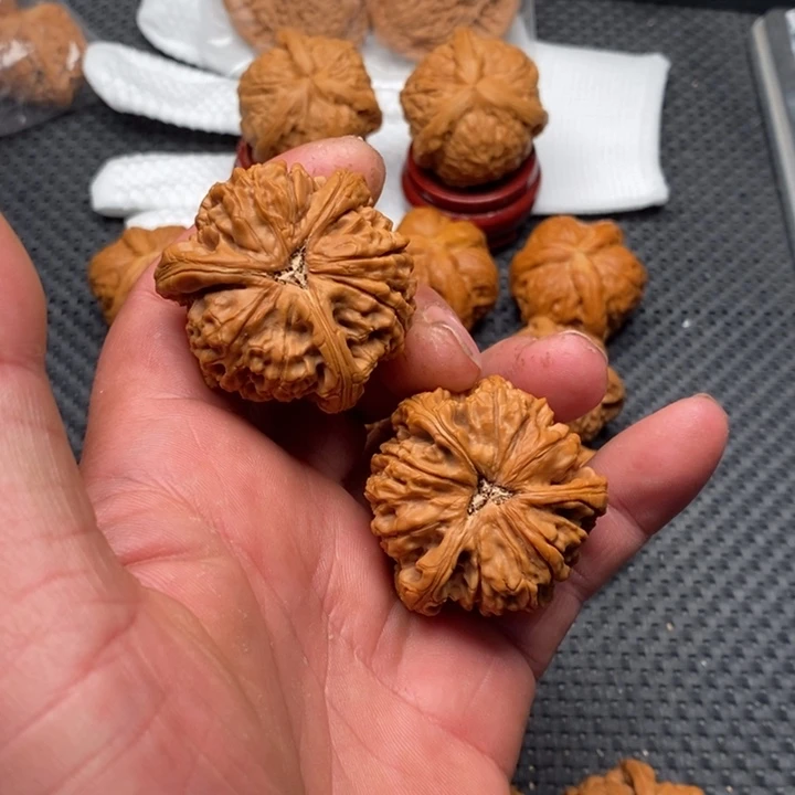 核桃把件福*拼接水龙3