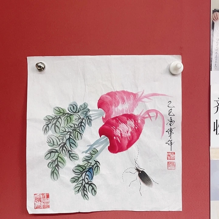 国画冯老师手绘作品