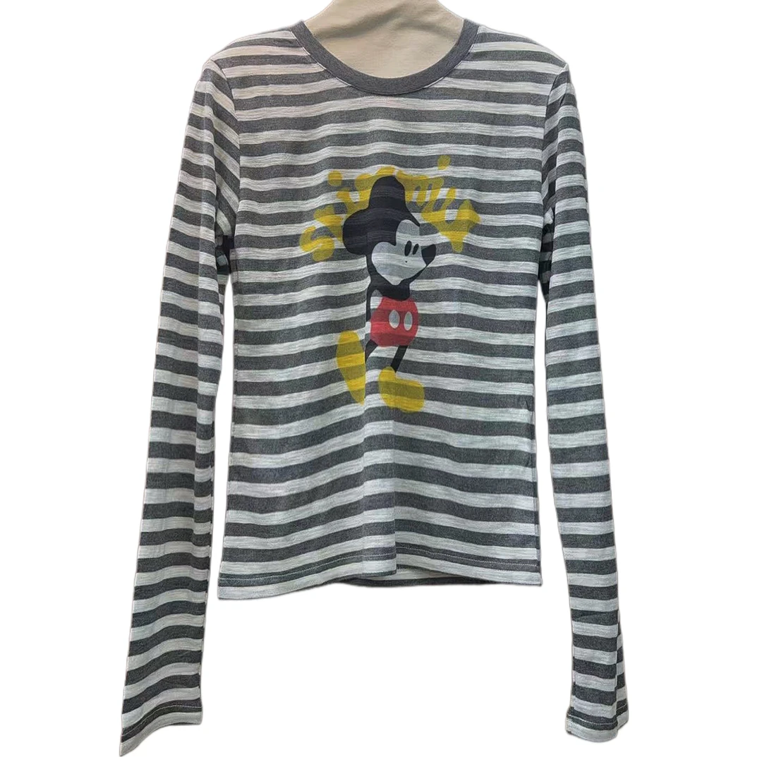 南油小众设计时尚休闲长袖T恤88059