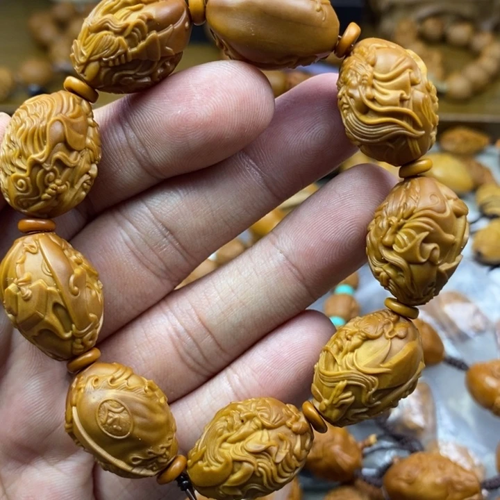 橄榄核手串/手链橄榄核雕工艺手串