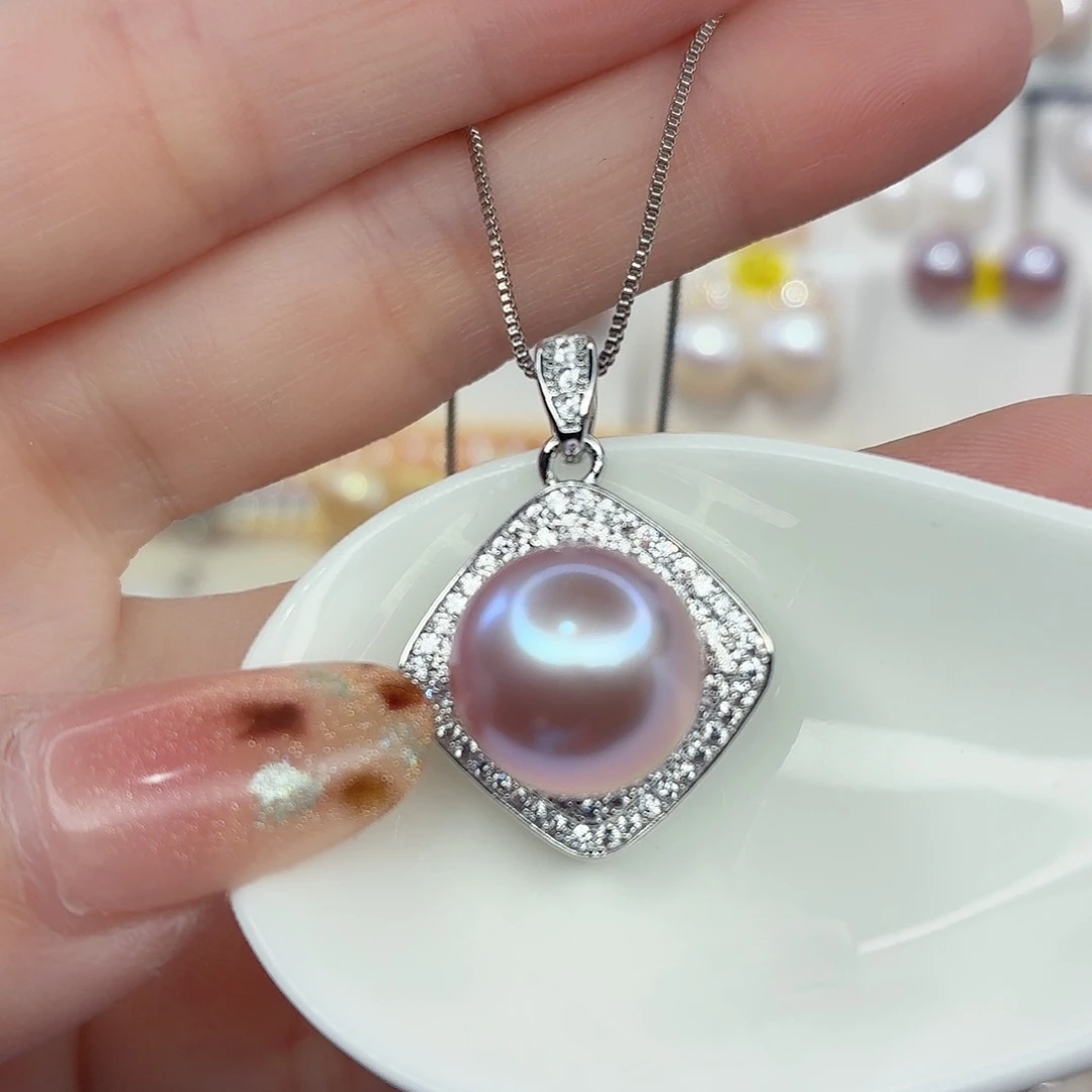 合金淡水珍珠颈饰