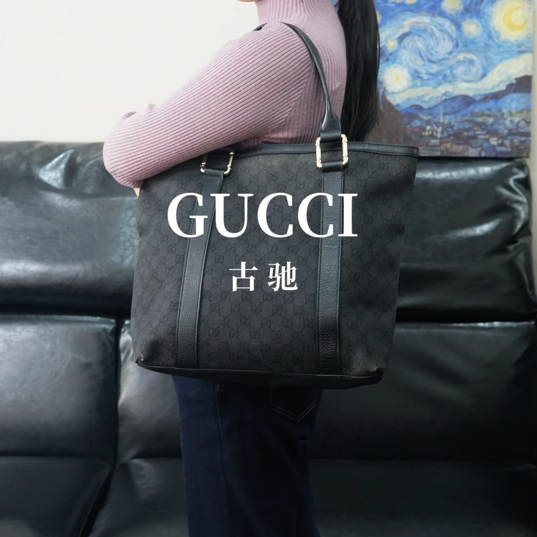 95新 GUCCI/古驰 老花单肩包/WJ12420077/0077