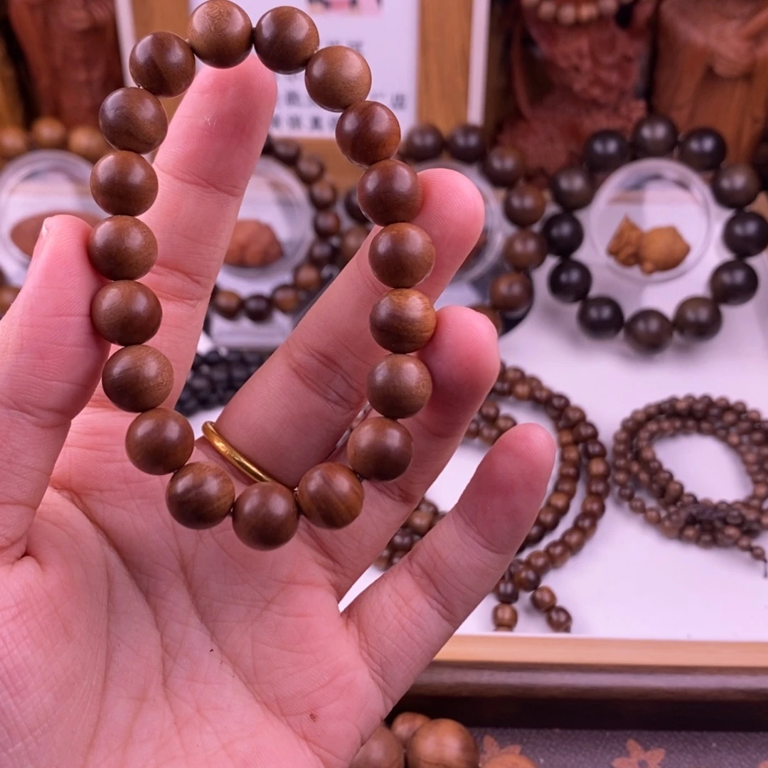 快***乐檀香木手串/手链1.0红肉奶香开播福利正区老山檀