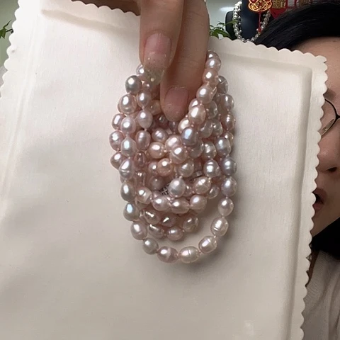 淡水珍珠颈饰未镶嵌