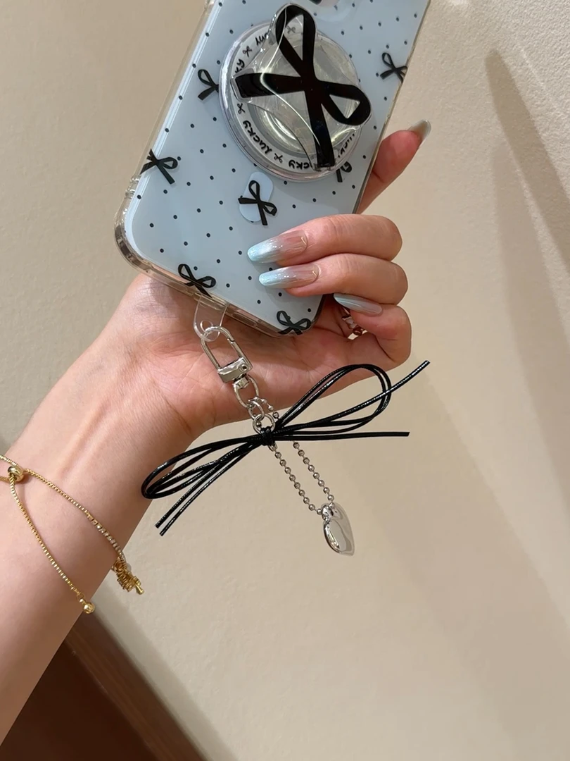 【皮绳小爱心】小香风简约包包挂件书装饰韩系ins手机链手机壳挂件