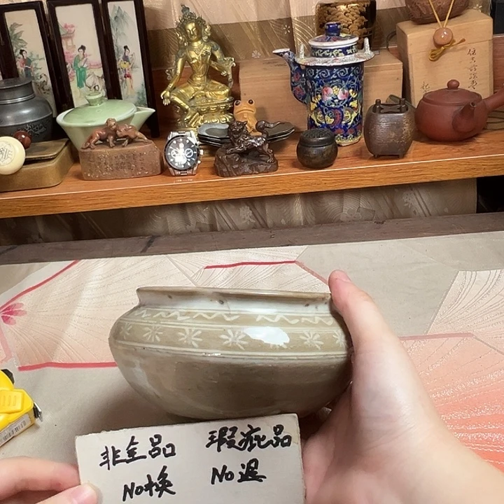 精美小瓷器茶摆件